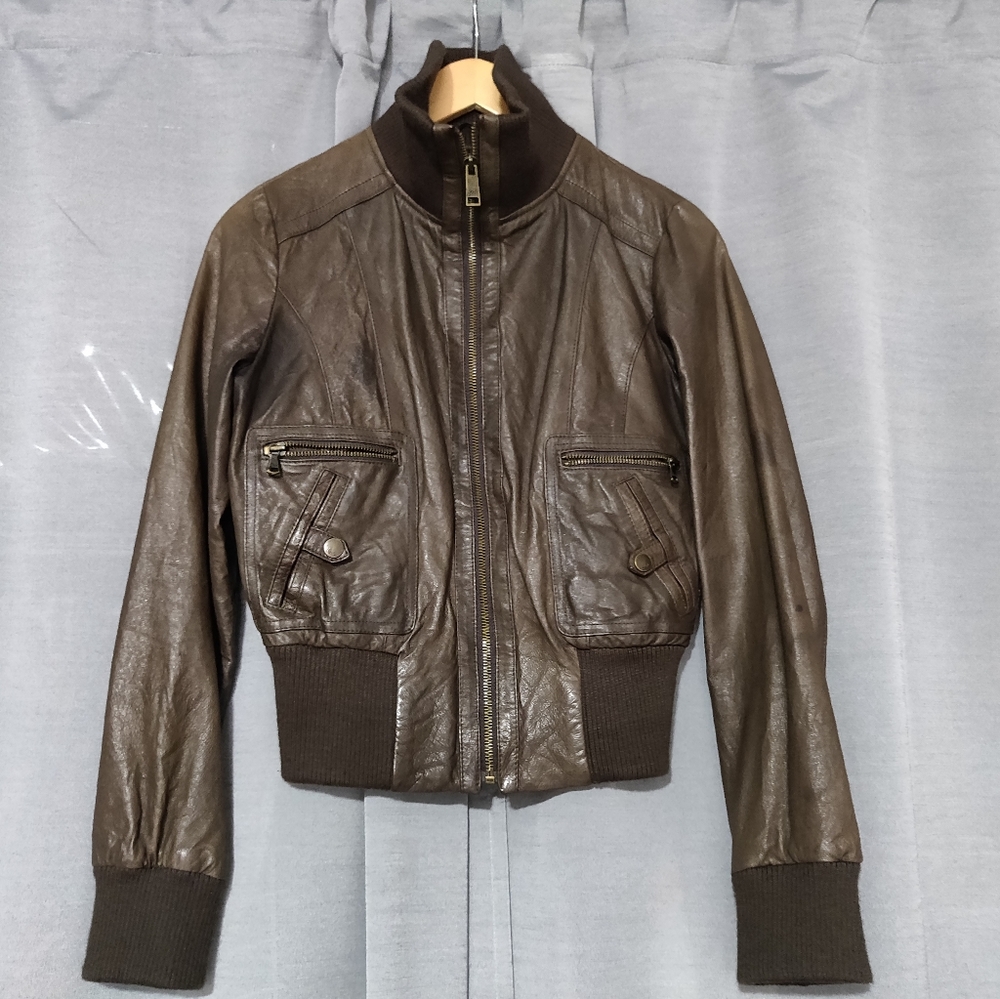 Levi's Leather Jacket - Picture 1 of 3
